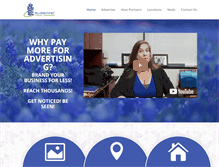Tablet Screenshot of bluebonnetvisualbranding.com